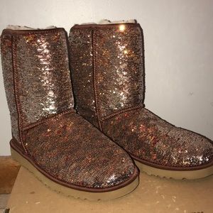 Sequin Ugg Boots